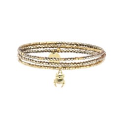 Bracelet Ness scarabée