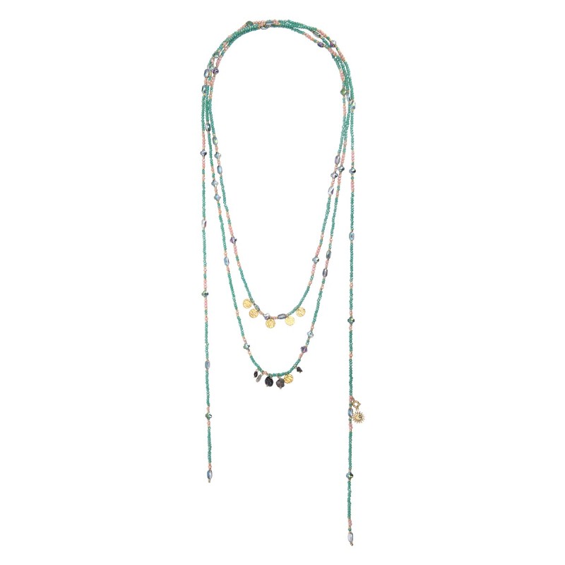 Ceinture bijou Prana cristal turquoise