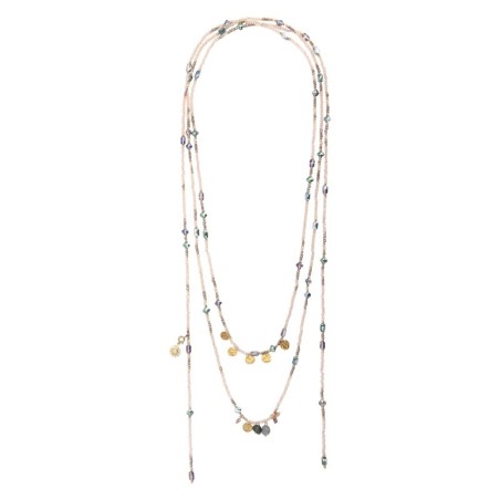 Ceinture bijou Prana cristal rosé