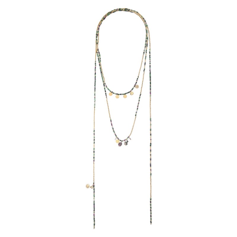 Ceinture bijou Prana rubis zoïste