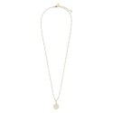 Sautoir Alba cristal de roche & nacre
