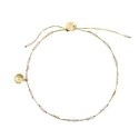 Bracelet cheville Alba cristal reflet arc en ciel