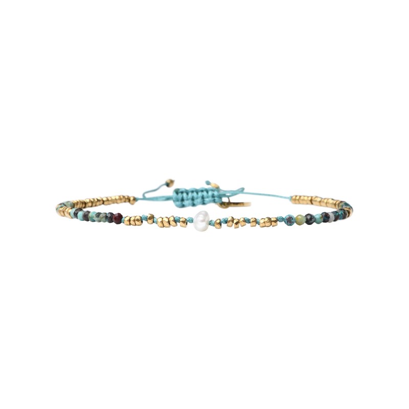 Bracelet Lona turquoise africaine