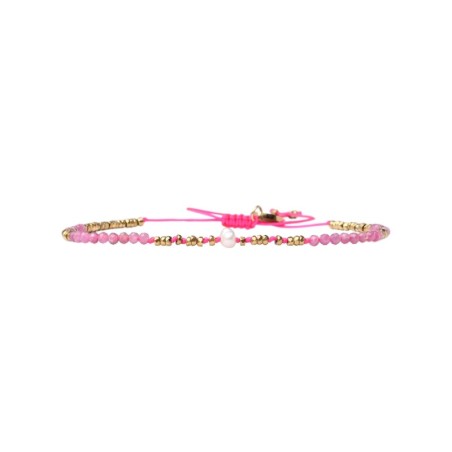 Bracelet Lona tourmaline rose