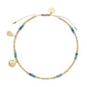 Bracelet cheville Lola apatite