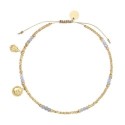 Bracelet cheville Lola cristal de roche