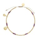 Bracelet cheville Lola kunzite
