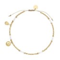 Bracelet cheville Lola nacre