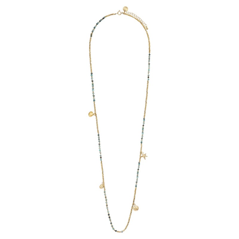 Sautoir Lola turquoise africaine