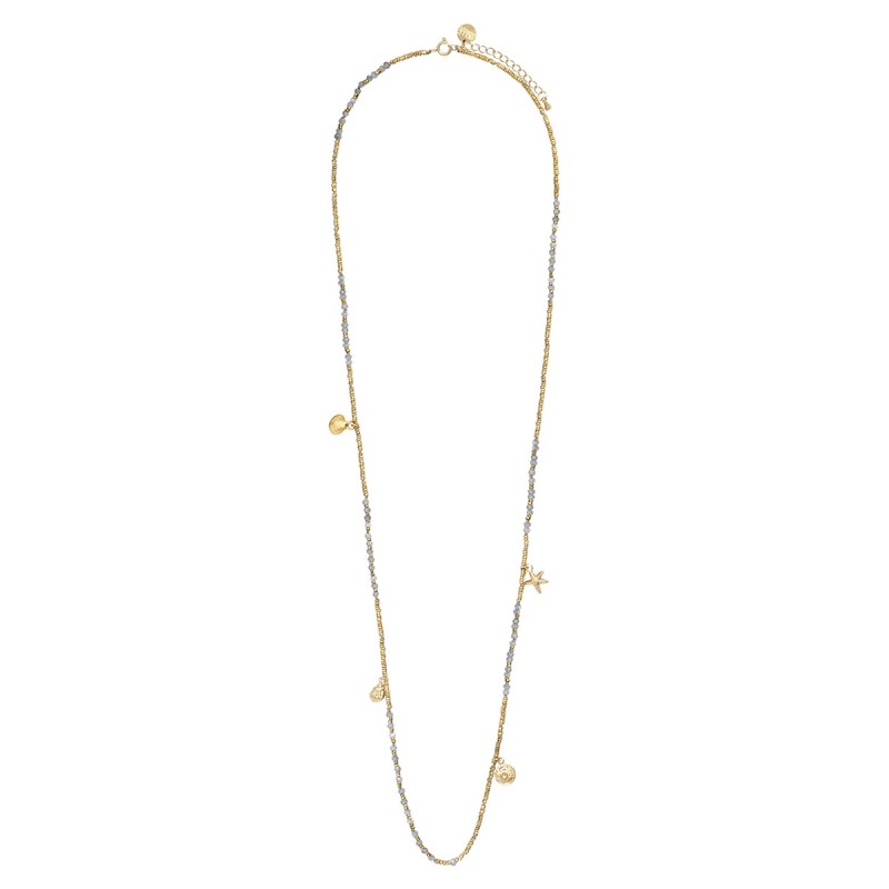 Sautoir Lola labradorite