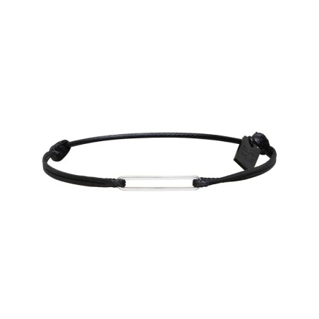 Bracelet Matteo noir maillon