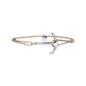 Bracelet Matteo nude ancre