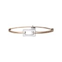 Bracelet Matteo nude plaque