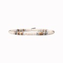 Bracelet Leo jaspe paysage et pierre de rivière