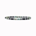 Bracelet Leo turquoise africaine et onyx
