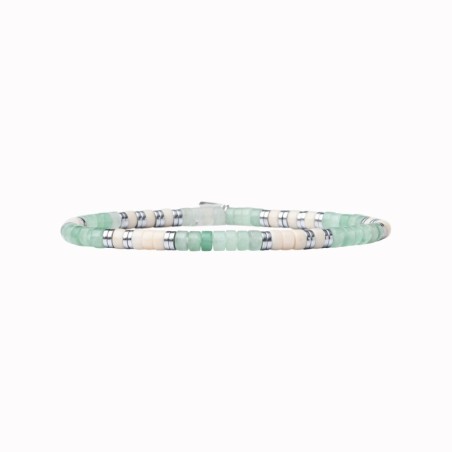 Bracelet Leo pierre de rivière et aventurine