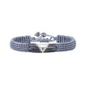 Bracelet César gris empereur