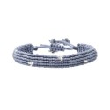 Bracelet César gris royal