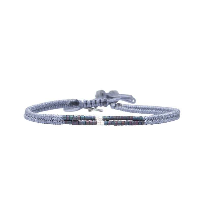 Bracelet César gris majestueux