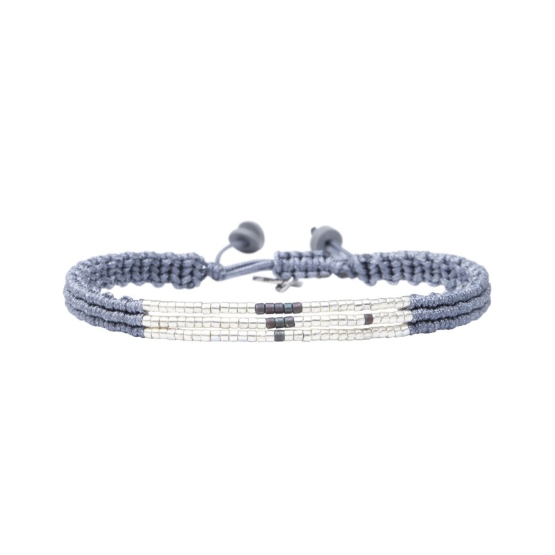 Bracelet César gris monarque