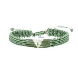 Bracelet César vert empereur