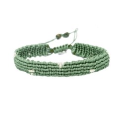 Bracelet César vert royal