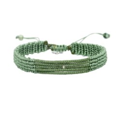 Bracelet César vert king