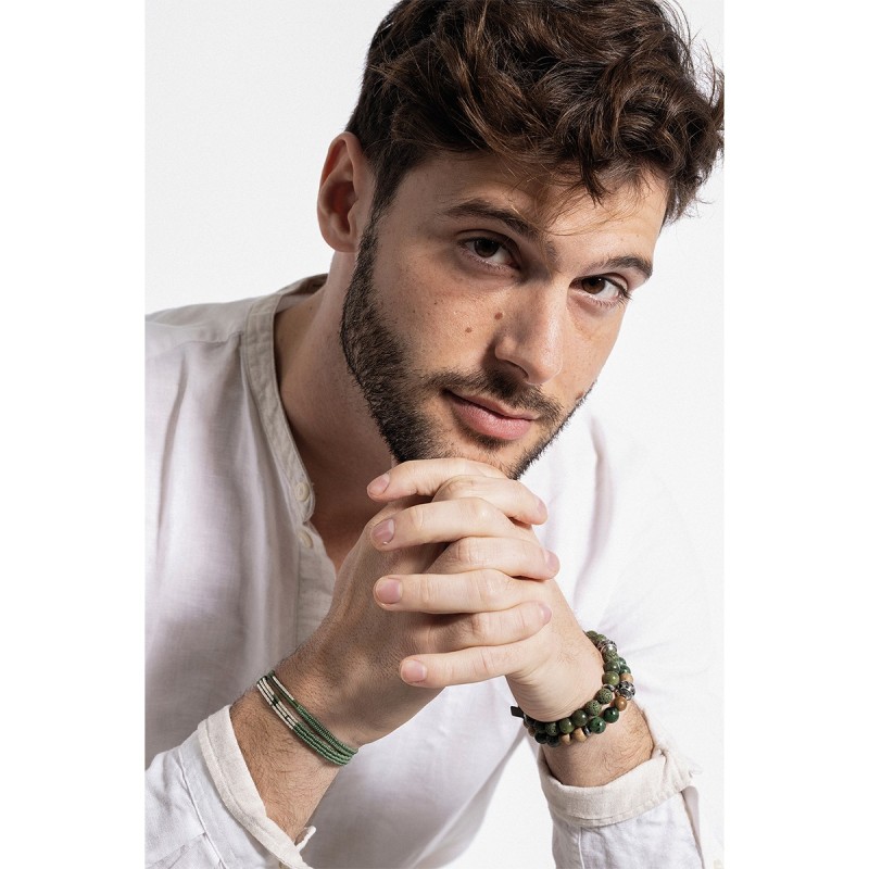 Bracelet César vert princier