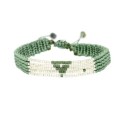 Bracelet César vert grandiose