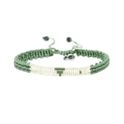Bracelet César vert impérial