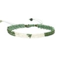 Bracelet César vert noble