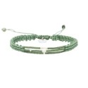 Bracelet César vert monarque
