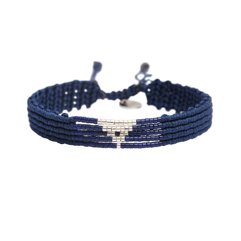 Bracelet César bleu empereur