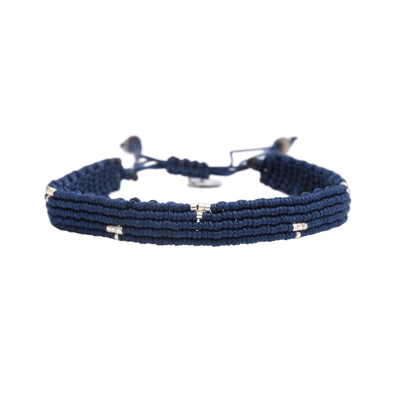 Bracelet César bleu royal