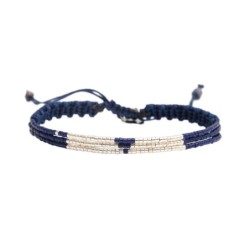 Bracelet César bleu noble