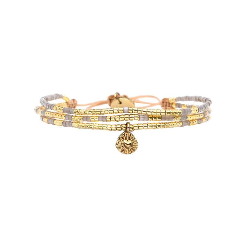 Bracelet Anaïs nude signature