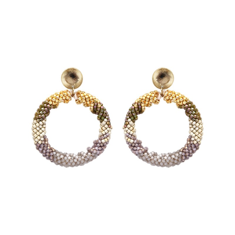 Paire de boucles d'oreilles Palma Secret garden