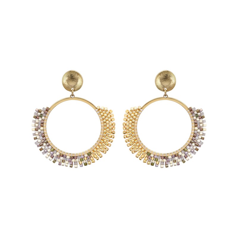 Paire de boucles d'oreilles Tal Secret garden