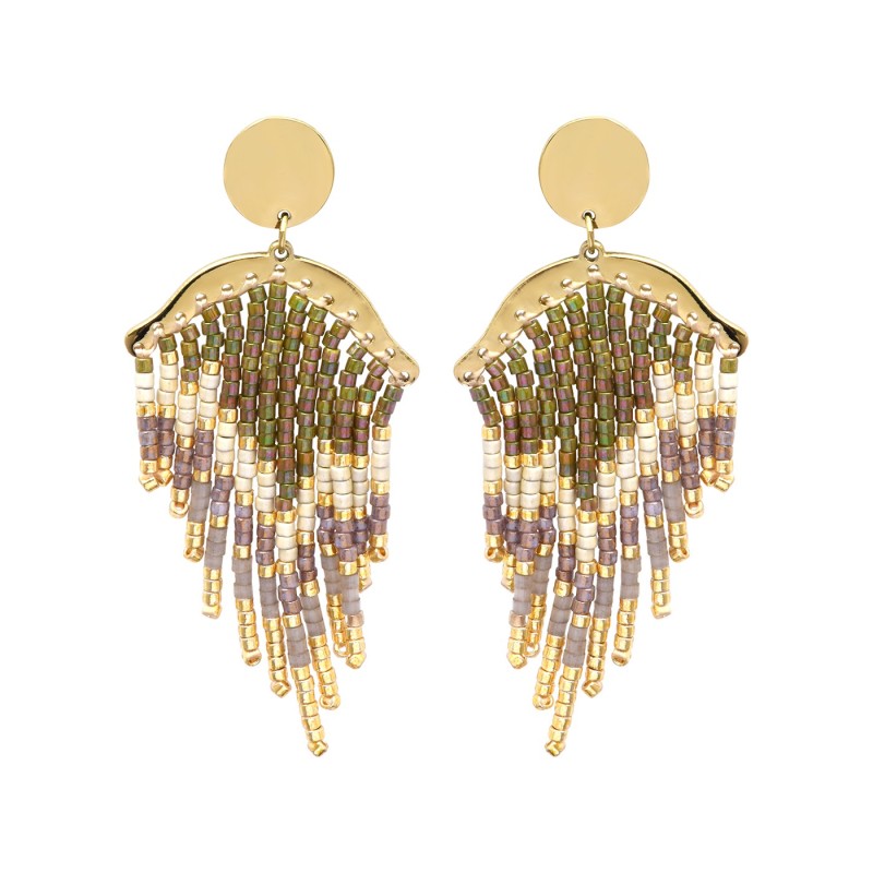 Paire de boucles d'oreilles Victoire Secret garden