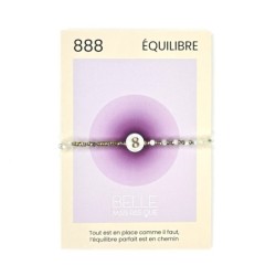 Bracelet Chemin de vie 8 " Équilibre "