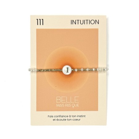 Bracelet Chemin de vie 1  " Intuition "