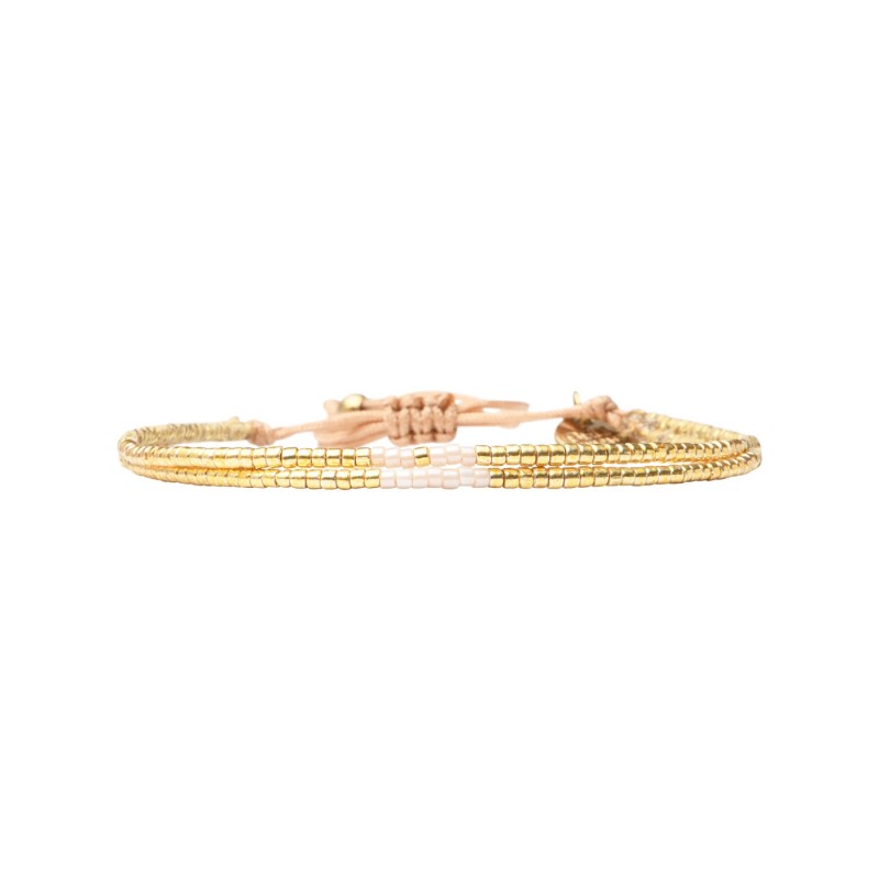 Bracelet White jasmin Lya