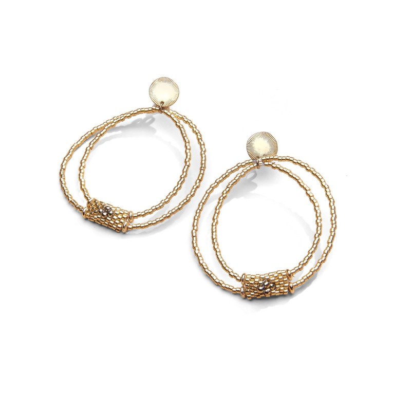 Boucles doreilles Lumineuse | Perles Miyuki | Belle mais pas que