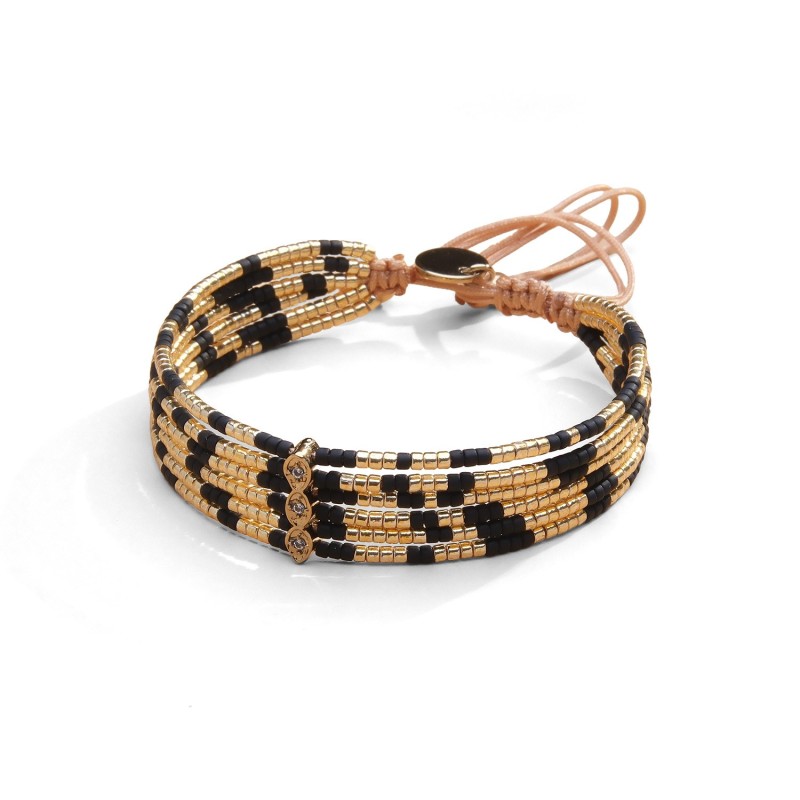 Bracelet Mercia Tigre | Perles Miyuki | Belle mais pas que