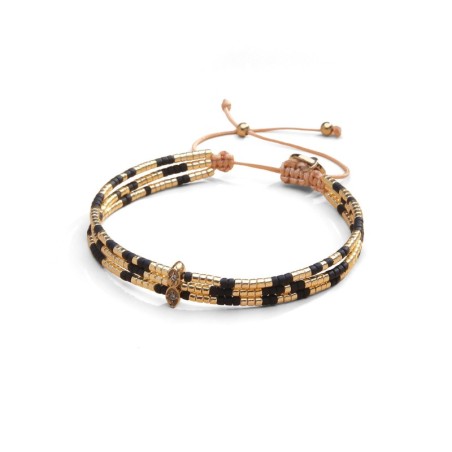 Bracelet Aïna Tigre | Perles Miyuki | Belle mais pas que