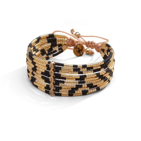 Bracelet Sahondra Tigre | Perles Miyuki | Belle mais pas que