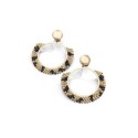 Boucles doreilles Tal Tigre | Perles Miyuki | Belle mais pas que