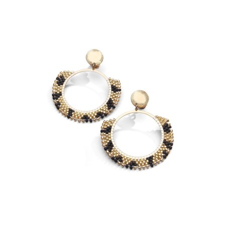 Boucles doreilles Tal Tigre | Perles Miyuki | Belle mais pas que