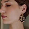 Boucles doreilles Cléa Tigre | Perles Miyuki | Belle mais pas que