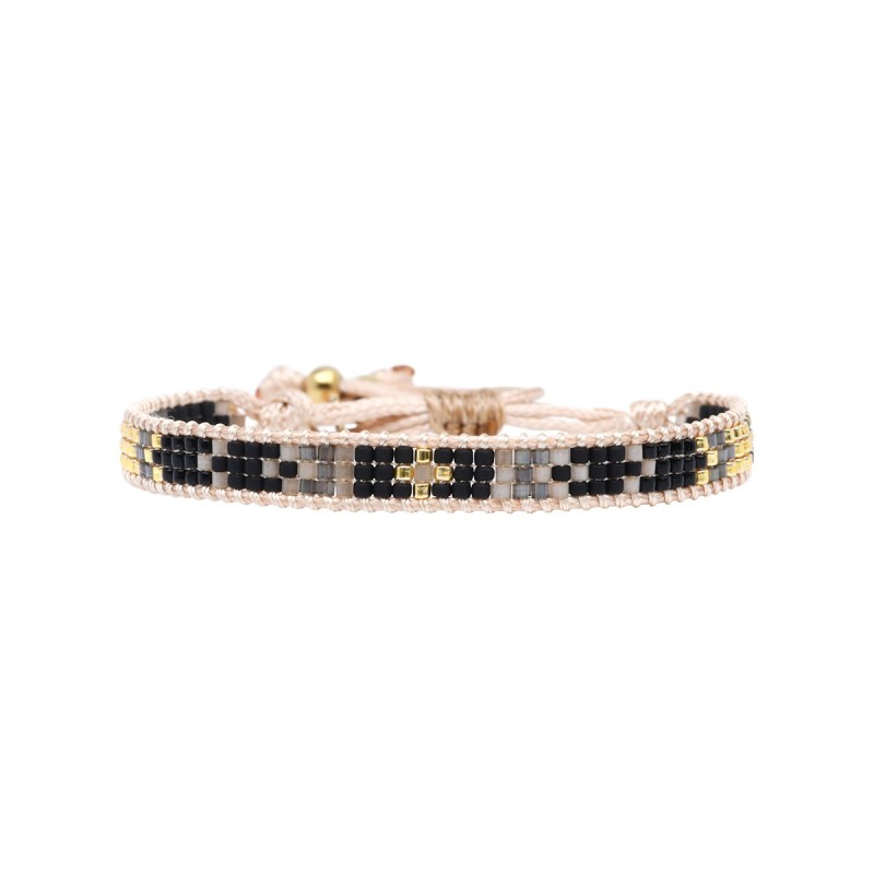 Bracelet Black édition Lina | Perles Miyuki | Belle mais pas que